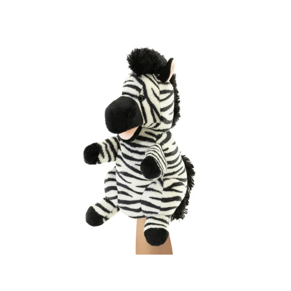 TRUDI PUPPETS PLUSH PUPPET ZEBRA