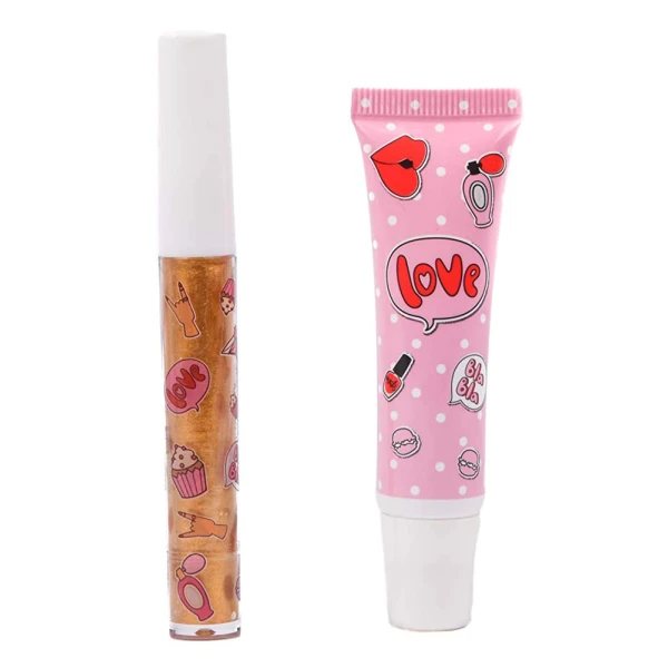 CREATE IT LIP GLOSS AND BODY GLITTER GOLD & SILVER - 2 COLOURS