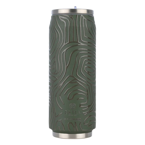 ESTIA HOME ART TRAVEL CUP 500ml - OLIVE FLOW