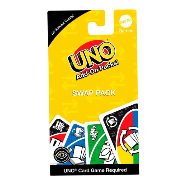CARDS BOARD GAME UNO ADD-ON PACKS - SWAP PACK