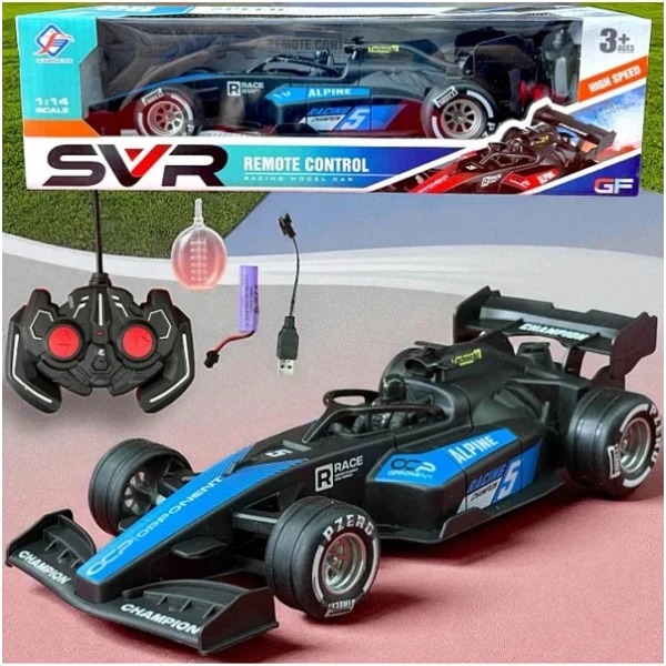REMOTE CONTROL FORMULA WITH CHARGER 27MHz BLUE