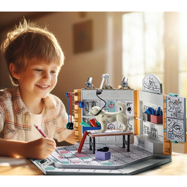PLAYMOBIL COLOR DOGS SALON