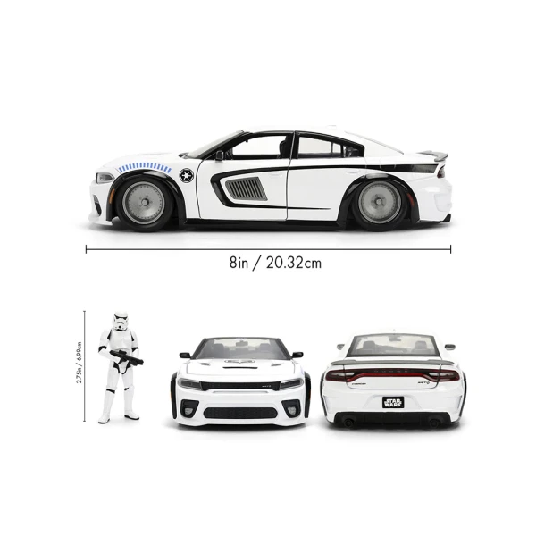 ΑΥΤΟΚΙΝΗΤΟ 1:24 STAR WARS STORM TROOPER DODGE