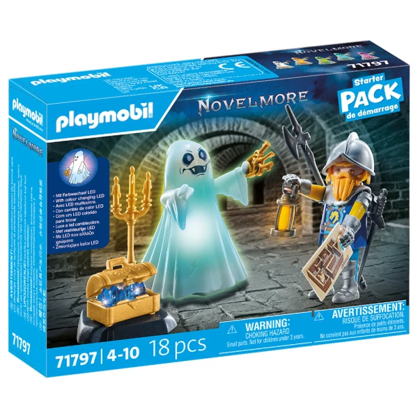 PLAYMOBIL NOVELMORE STARTER PACK GHOST AND NOVELMORE KNIGHT