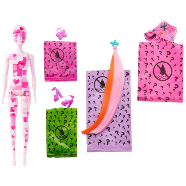 BARBIE DOLL COLOR REVEAL TOTALLY DENIM SERIES - 5 DESIGNS