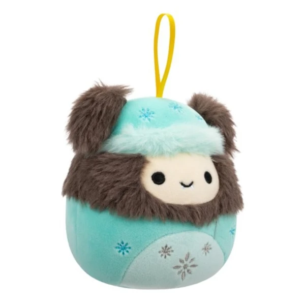 SQUISHMALLOWS XMAS PLUSH ORNAMENT 10 cm - RILO THE YETI