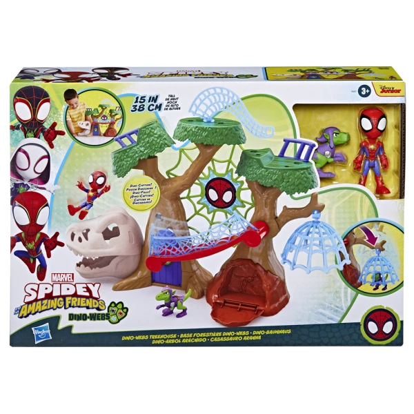SPIDEY AND HIS AMAZING FRIENDS DINO WEBS PLAYSET