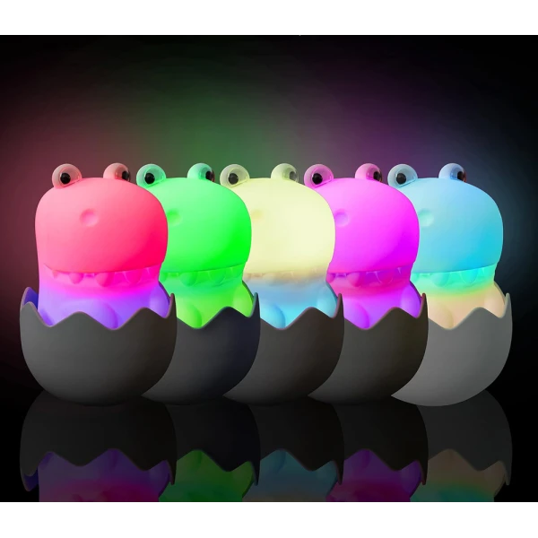 MEGA LIGHT KIDS DECORATIVE WHITE LAMP - DIGGY DINO