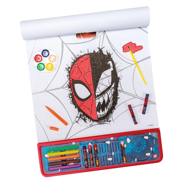 GIGA BLOCK DRAWING SET SPIDER-MAN EVERGREEN 5 IN 1 FOR AGES 3+