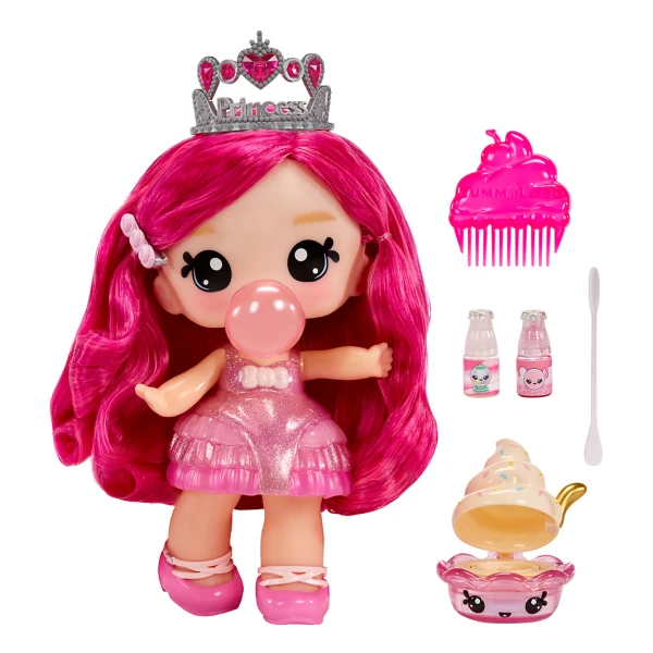 YUMMILAND LIPGLOSS ΜΕΓΑΛΗ ΚΟΥΚΛΑ & ΖΩΑΚΙ - BIANCA BUBBLE GUM