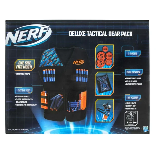 NERF ELITE ΠΑΚΕΤΟ ΕΞΟΠΛΙΣΜΟΥ 9 τεμ.