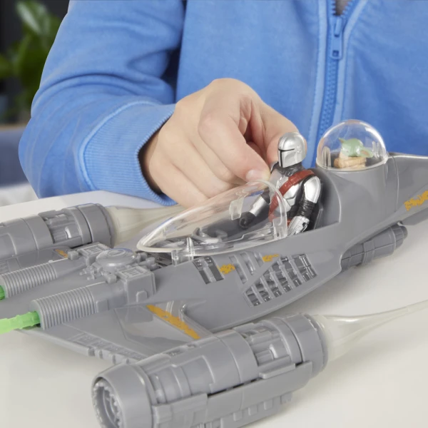 STAR WARS EPIC HERO SERIES ΦΙΓΟΥΡΑ ΚΑΙ ΟΧΗΜΑ THE MANDALORIAN\'S N-1 STARFIGHTER