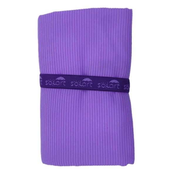 BEACH TOWEL MICROFIBER EXTRA LARGE LILAC PURPLE 110X175 cm