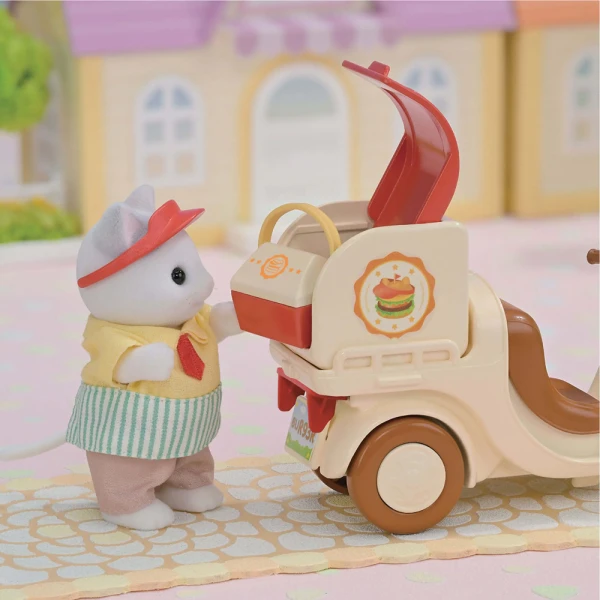 THE SYLVANIAN FAMILIES ΣΕΤ ΠΑΙΧΝΙΔΙΟΥ HAMBURGER STAND