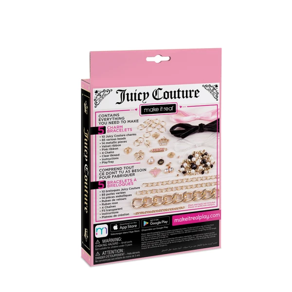 MAKE IT REAL JUICY COUTURE CHAINS AND CHARMS 4431