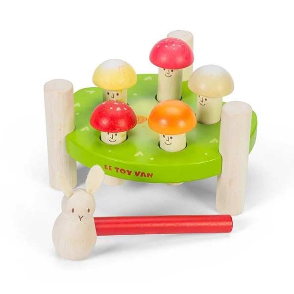 LE TOY VAN PETILOU ΞΥΛΙΝΟ ΠΑΙΧΝΙΔΙ ΜΕ ΛΑΓΟ ΣΦΥΡΑΚΙ