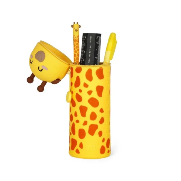 LEGAMI 2 IN 1 SILICONE PENCIL CASE KAWAII - GIRAFFE