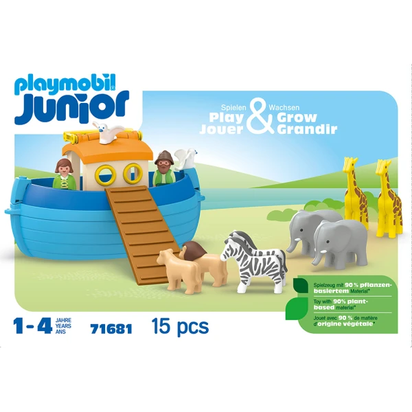 PLAYMOBIL JUNIOR Η ΚΙΒΩΤΟΣ ΤΟΥ ΝΩΕ