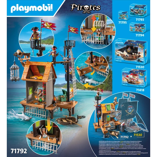 PLAYMOBIL PIRATES PIRATE HARBOR