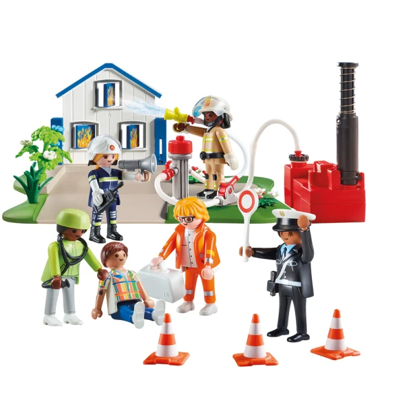 PLAYMOBIL MY FIGURES ΠΥΡΟΣΒΕΣΤΙΚΗ ΔΙΑΣΩΣΗ