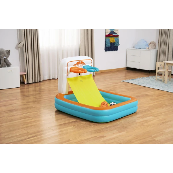 BESTWAY PLAYSET 120X107X84 cm KICK \'N SWISH BALL