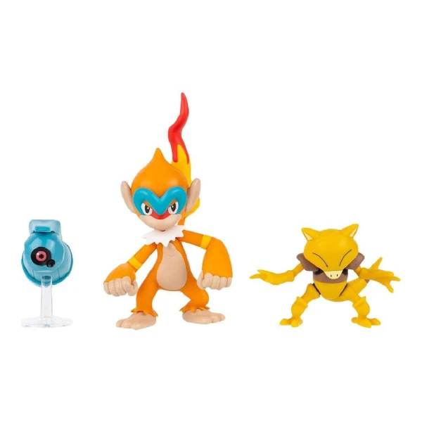 POKEMON FIGURES W25 BELDUM-ABRA-MONFERNO