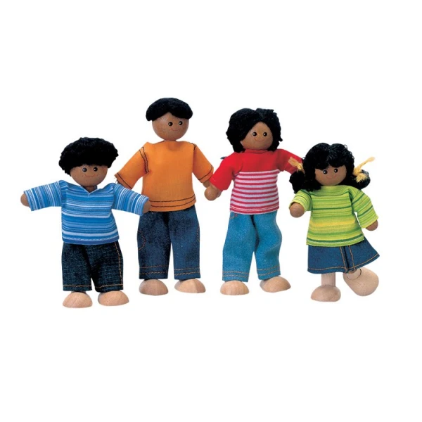 ΞΥΛΙΝΟ ΠΑΙΧΝΙΔΙ PLAN TOYS  ETHNIC FAMILY