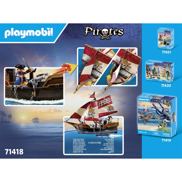 PLAYMOBIL PIRATES PIRATE SHIP