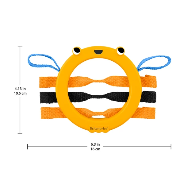 FISHER PRICE ΚΟΥΔΟΥΝΙΣΤΡΑ ΖΩΑΚΙ - ΚΙΤΡΙΝΟ