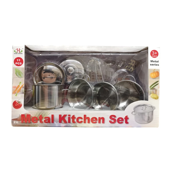 KITCHEN SET METALLIC UTENSILS 