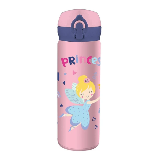 MUST TEAM ΑΝΟΞΕΙΔΩΤΟ ΠΑΓΟΥΡΙ ΘΕΡΜΟΣ 500ml 8X22 εκ. ΜΕ ΚΑΛΑΜΑΚΙ - 4 ΣΧΕΔΙΑ