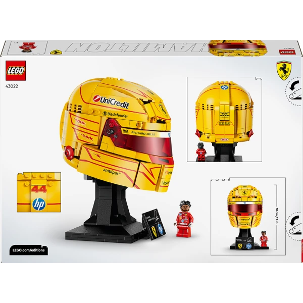 LEGO® EDITIONS SCUDERIA FERRARI HP LEWIS HAMILTON HELMET