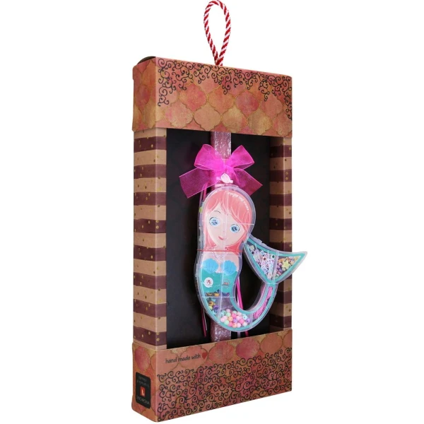 SYNCHRONIA HANDMADE CANDLE 30 cm DIY JEWELRY SET - MERMAID