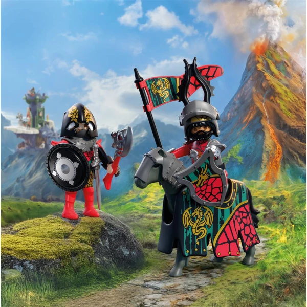 PLAYMOBIL KNIGHTS DRAGON KNIGHT LEADER