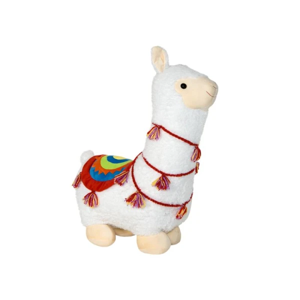 PLUSH STANDING LAMA 80 cm 
