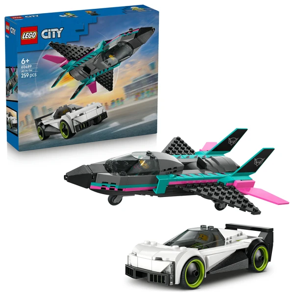 LEGO® CITY ΤΖΕΤ VS. ΑΥΤΟΚΙΝΗΤΟ