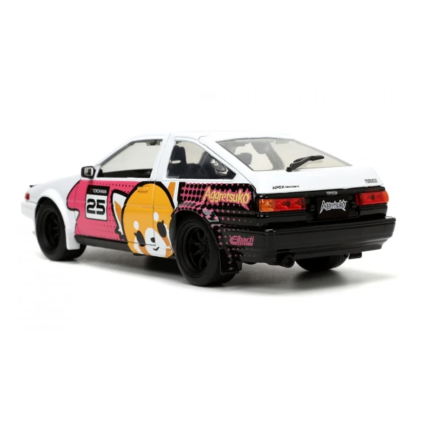 DIE CAST ΑΥΤΟΚΙΝΗΤΟ AGGRETSUKO 1986 TOYOTA TRUENO AE86 1:24