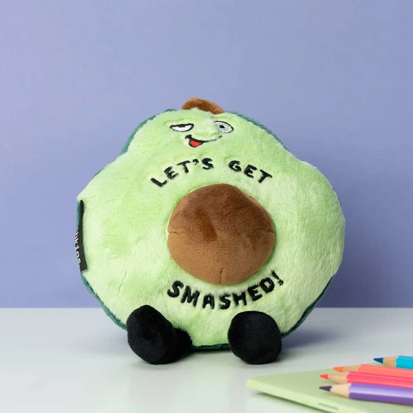 PUNCHKINS PLUSH AVOCADO - LET\'S GET SMASHED!