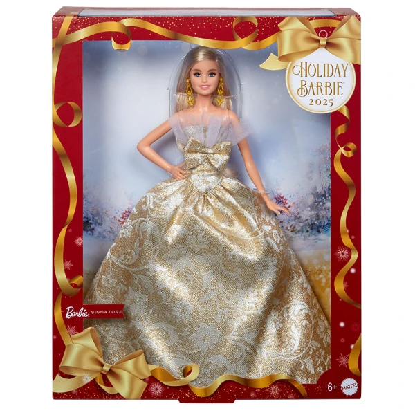 ΣΥΛΛΕΚΤΙΚΗ ΚΟΥΚΛΑ BARBIE HOLIDAY 2025 ΞΑΝΘΙΑ