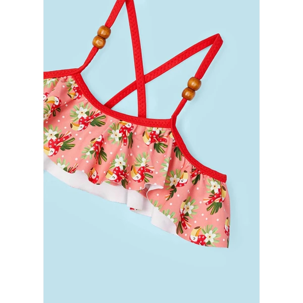 MAYORAL BIKINI FRILL PINK-SALMON
