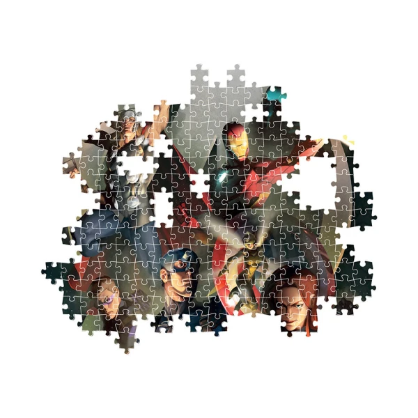 CLEMENTONI PUZZLE H.Q. THE AVENGERS - COMPACT BOX 1000 pcs