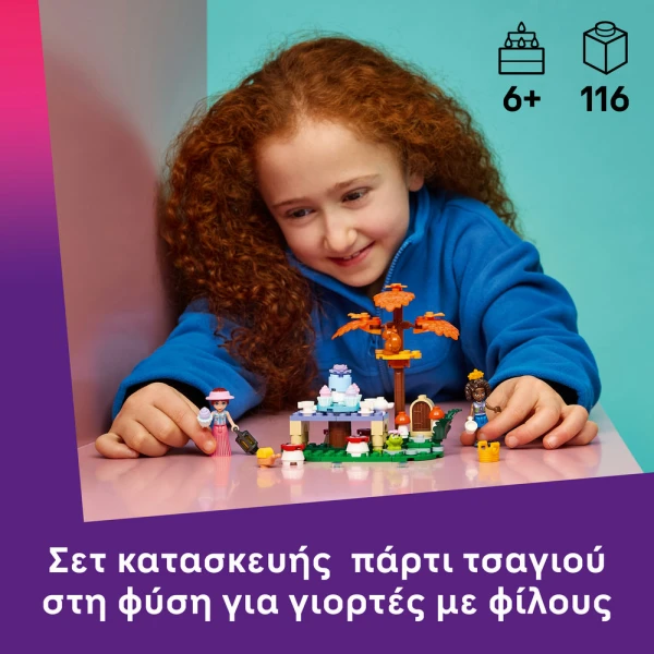LEGO FRIENDS ΠΑΡΤΙ ΜΕ ΤΣΑΙ ΣΤΟ ΔΑΣΟΣ