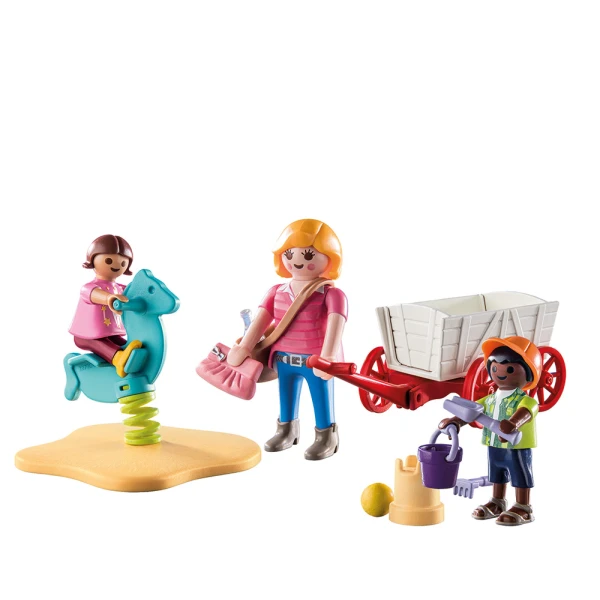 PLAYMOBIL CITY LIFE STARTER PACK ΝΗΠΙΑΓΩΓΟΣ ΜΕ ΠΑΙΔΑΚΙ ΚΑΙ ΚΑΡΟΤΣΑΚΙ