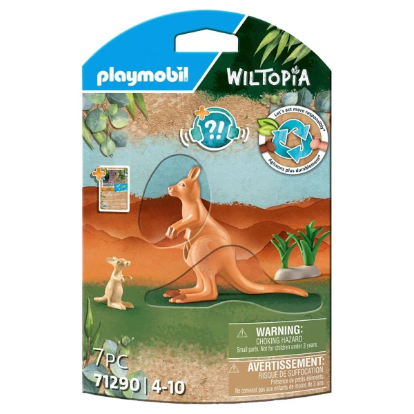 PLAYMOBIL WILTOPIA KANGAROO WITH BABY