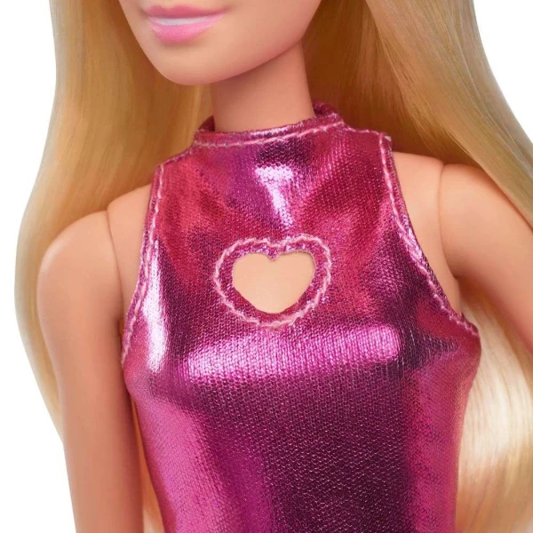 BARBIE FASHIONISTAS DOLL - FUCHSIA HEART DRESS