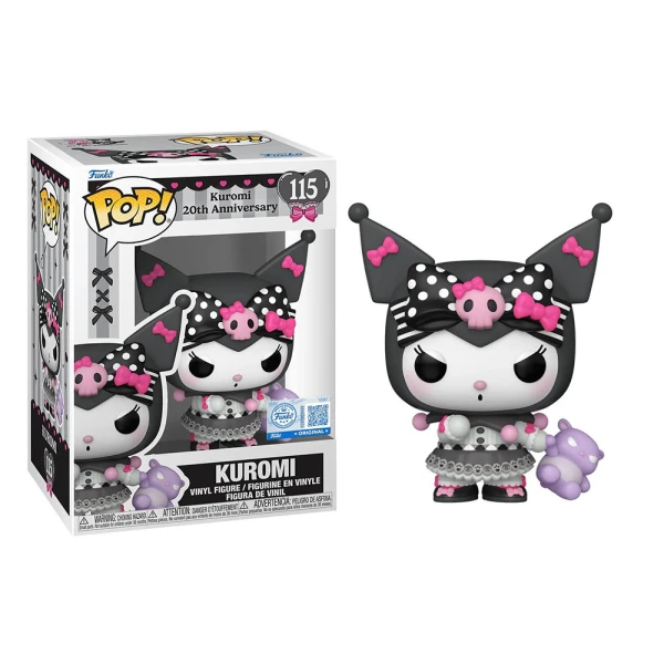 FUNKO POP! SANRIO KUROMI 20th ANNIVERSARY VINYL FIGURE KUROMI 115