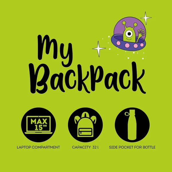 LEGAMI ΣΑΚΙΔΙΟ ΠΛΑΤΗΣ MY BACKPACK - SPACE