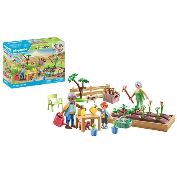 PLAYMOBIL COUNTRY Ο ΛΑΧΑΝΟΚΗΠΟΣ ΤΟΥ ΠΑΠΠΟΥ ΚΑΙ ΤΗΣ ΓΙΑΓΙΑΣ