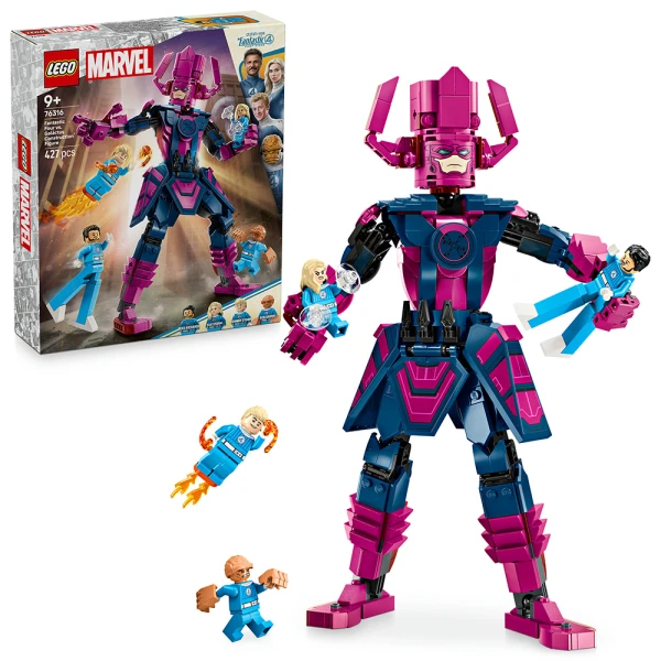 LEGO® MARVEL FANTASTIC FOUR ΕΝΑΝΤΙΟΝ ΦΙΓΟΥΡΑΣ ΚΑΤΑΣΚΕΥΗΣ ΓΚΑΛΑΚΤΟΥΣ