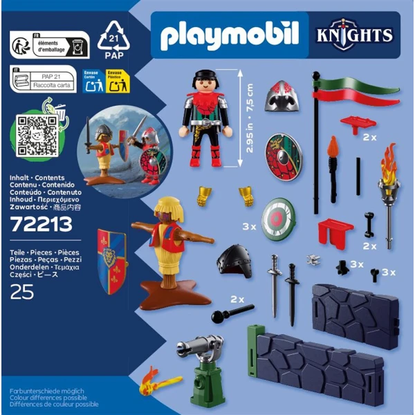 PLAYMOBIL KNIGHTS ΣΤΙΒΟΣ ΜΑΧΗΣ ΙΠΠΟΤΩΝ ΔΡΑΚΟΥ